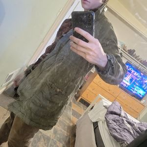 Olive Army Inspired Jacket/Windbreaker